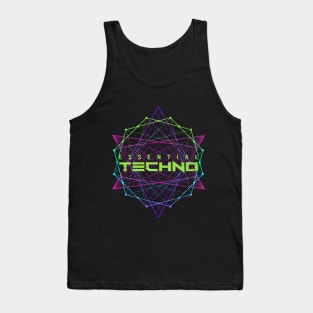 Essential Techno Sound EDM Music Tank Top